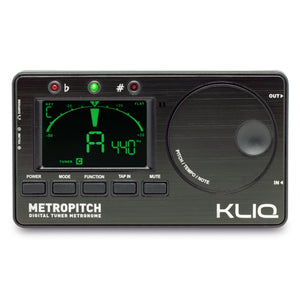 MetroPitch - Digital Metronome Tuner For All Instruments, BLACK