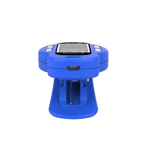 Bundle- KLIQ UberTuner Professional Clip-On Tuner and KLIQ MicroNome – USB Rechargeable Digital Clip-on Metronome, (Blue)