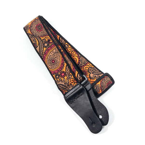 Vintage Woven Guitar Strap for Acoustic & Electric Guitars +