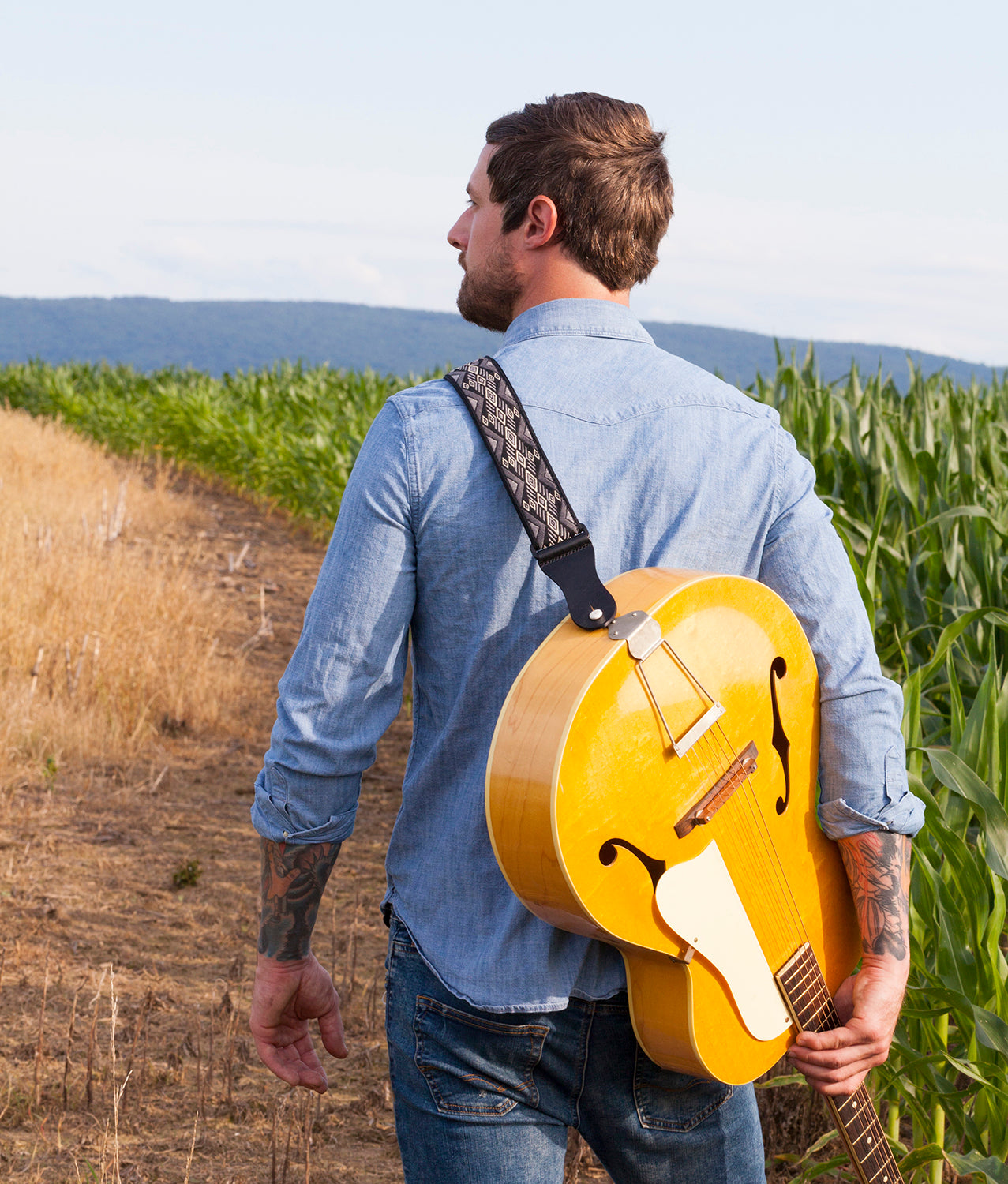 1 inch guitar strap deals