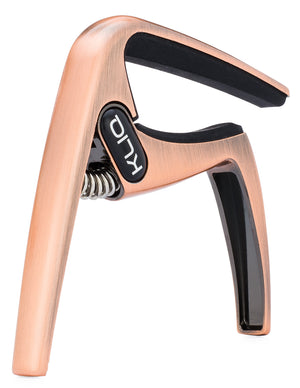 K-PO, 6 String Guitar Capo, BRUSHED BRONZE