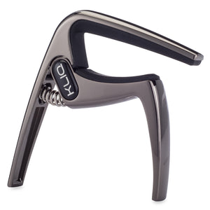 K-PO, 6 String Guitar Capo, BLACK CHROME