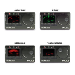 MetroPitch - Digital Metronome Tuner For All Instruments, BLACK