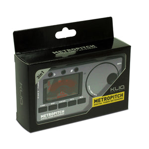MetroPitch - Digital Metronome Tuner For All Instruments, Pewter Grey