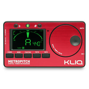 MetroPitch - Digital Metronome Tuner For All Instruments, RED