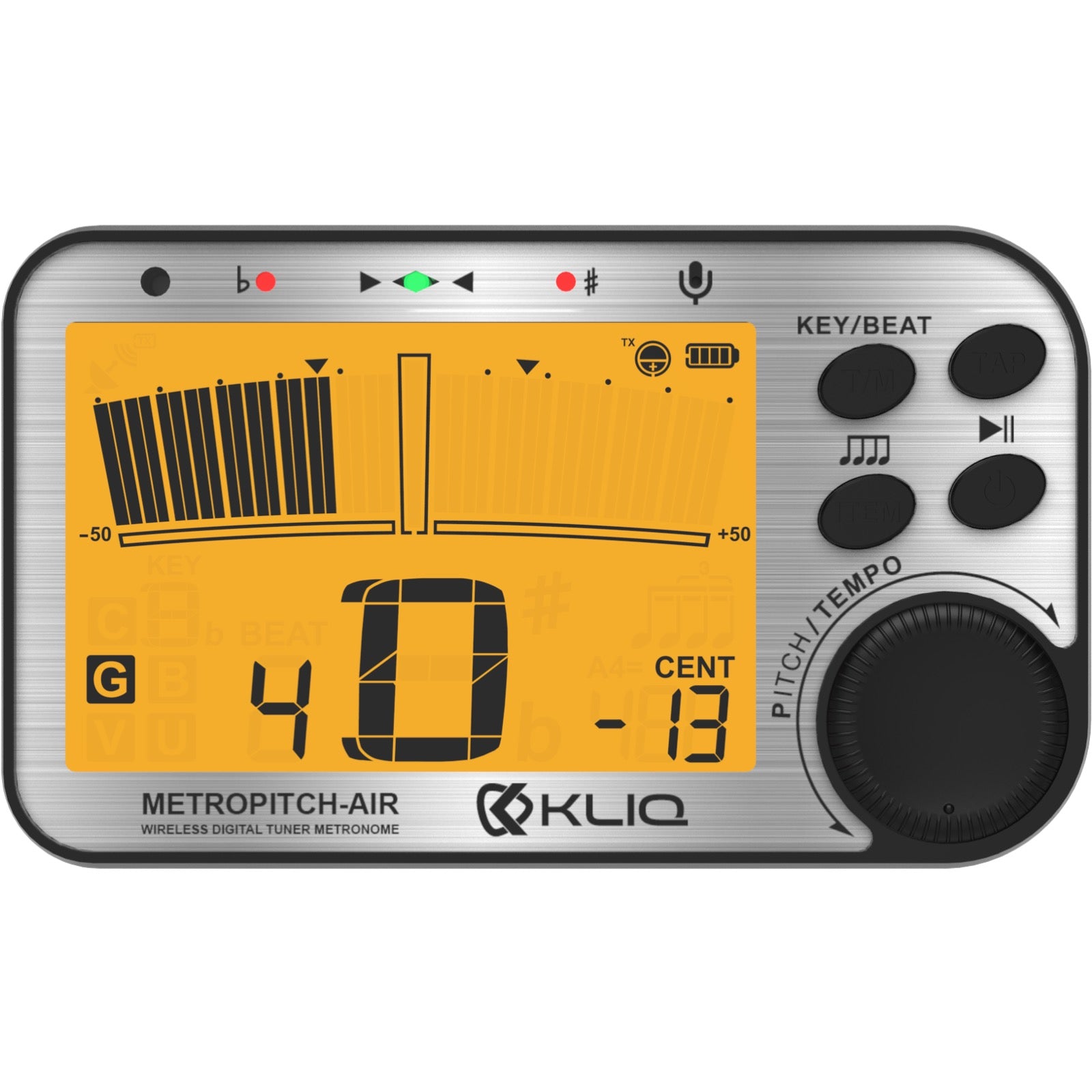 Metronomo Digitale M50 Portatile - Per Pianoforte, Chitarra, Violino - Con Uscita Cuffie - Foto 3
