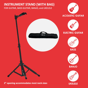 Forte Instrument Stand with carrying bag included