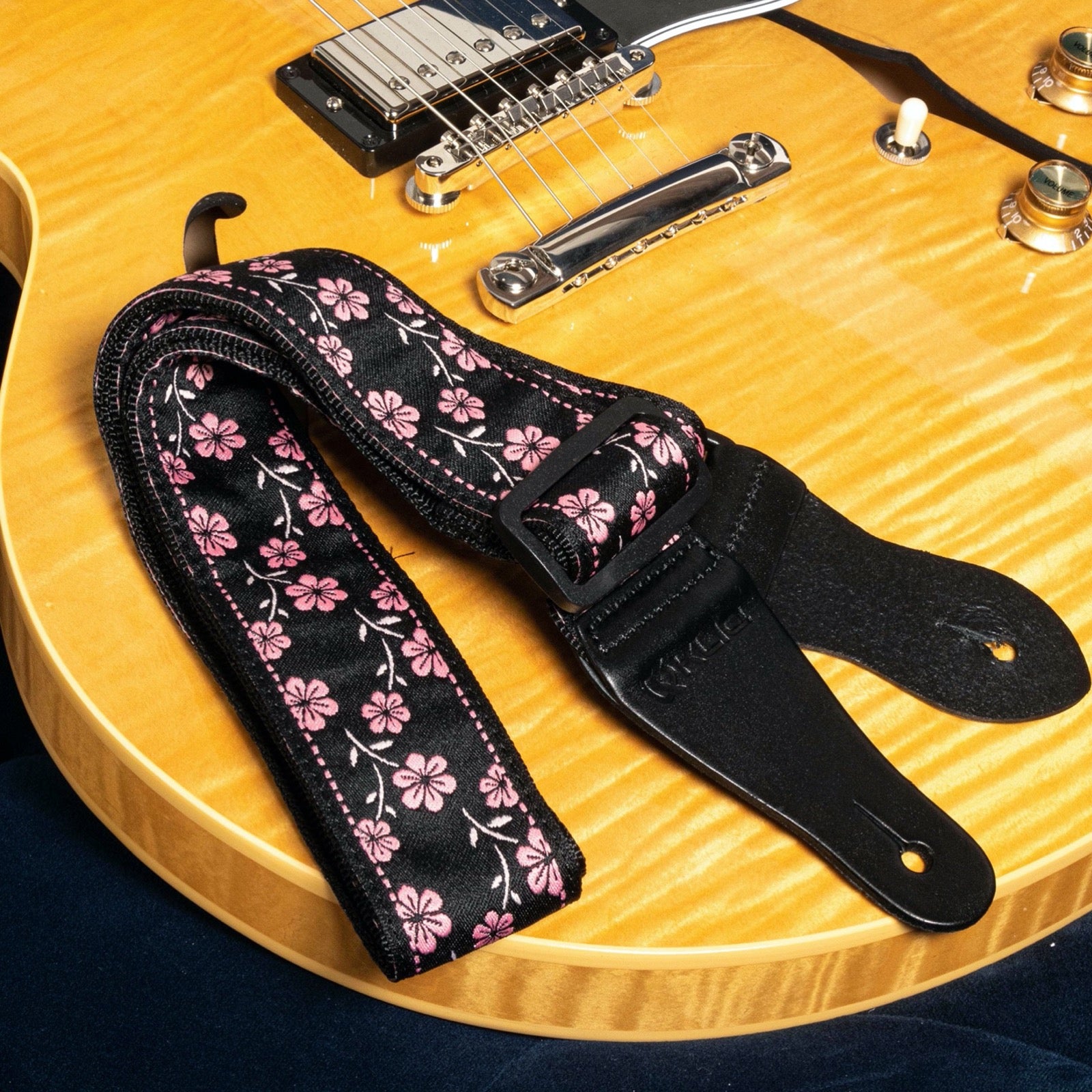 Leather Waist Guitar Strap for Solid Body Guitars - Slinger Straps