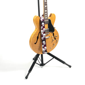 Artist Series Guitar Strap for Acoustic and Electric Guitars with 2 Rubber Strap Locks, "UGH" by KLA