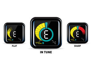 KLIQ UberTuner - Clip-On Tuner for All Instruments