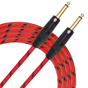 Custom Series Instrument Cable with Rean-Neutrik Straight Gold Plugs (20 Ft.)